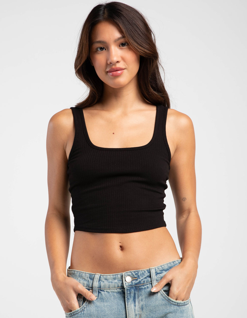 TILLYS Square Neck Womens Tank Top image number 0