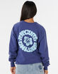 RIP CURL Luxe Surf Raglan Relaxed Womens Crewneck Sweatshirt image number 2