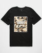 VANS Desert Camo Print Box Mens T-Shirt image number 2