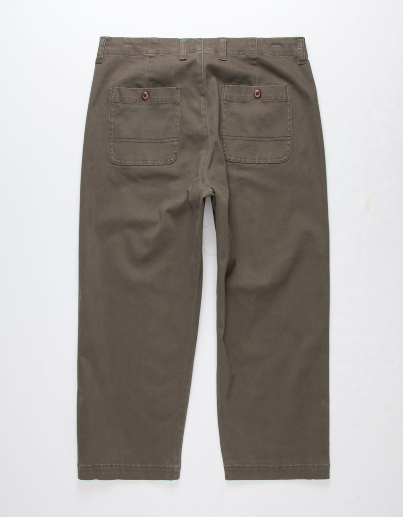 CHARLES AND A HALF Pork Chop Pocket Olive Mens Crop Pants image number 1