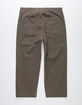 CHARLES AND A HALF Pork Chop Pocket Olive Mens Crop Pants image number 2