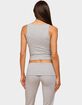 EDIKTED Linda Ribbed Scoop Neck Tank Top image number 3