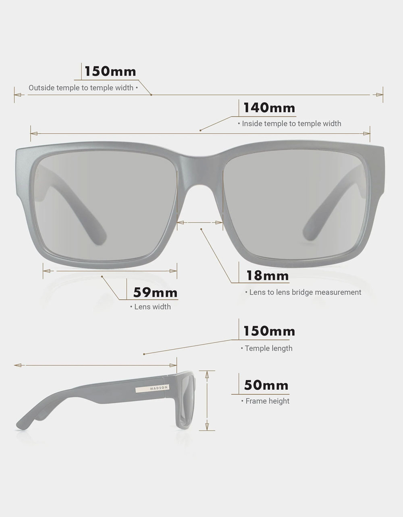 MADSON Classico Serape Polarized Sunglasses image number 4