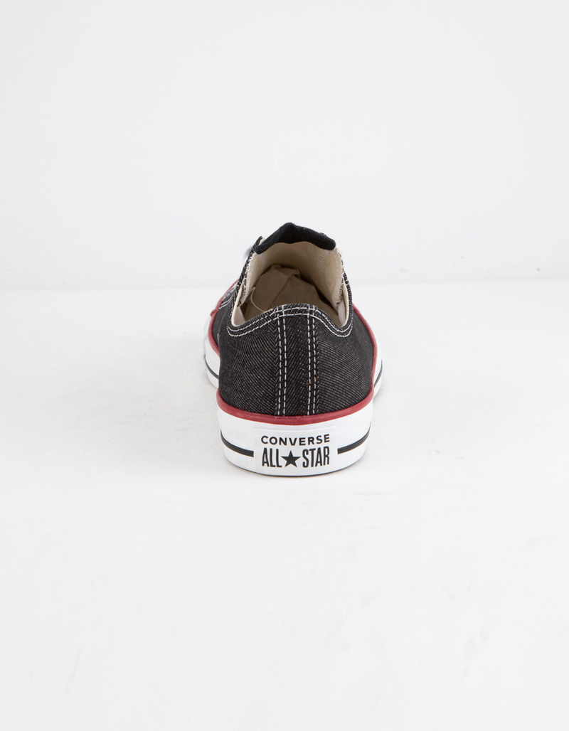 CONVERSE Chuck Taylor All Star Denim Love Low Top Womens Shoes image number 4