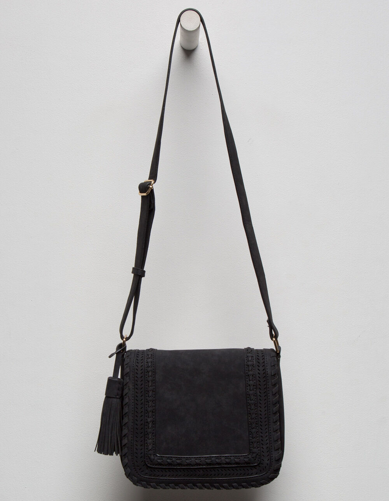 VIOLET RAY Kourtney Black Crossbody Bag image number 0