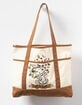 RSQ x Peanuts Fall Leaves Canvas Tote Bag image number 1