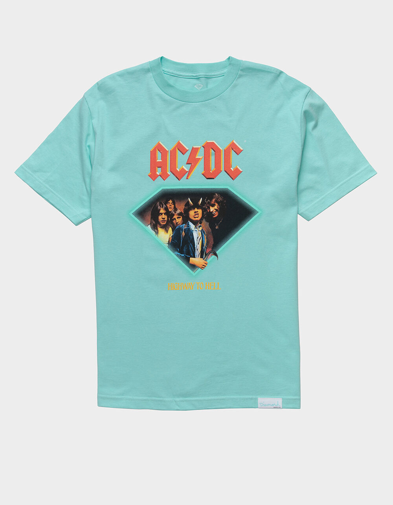 DIAMOND SUPPLY CO. AC/DC Highway To Hell Mens T-Shirt image number 0