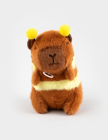 FULL TILT Capybara Bee Plush Bag Charm Primary Image