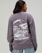 COVE SURF CO. Dinosaur Womens Crewneck Sweatshirt image number 1