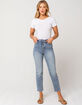 RSQ Fold Over Waist Womens Jeans image number 1