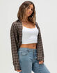 RSQ Womens Oversized Flannel image number 3