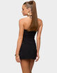 EDIKTED Yua Bead Stretchy Woven Halter Top image number 3