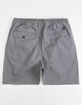 LIRA Forever Volley 2.0 Charcoal Mens Volley Shorts image number 2