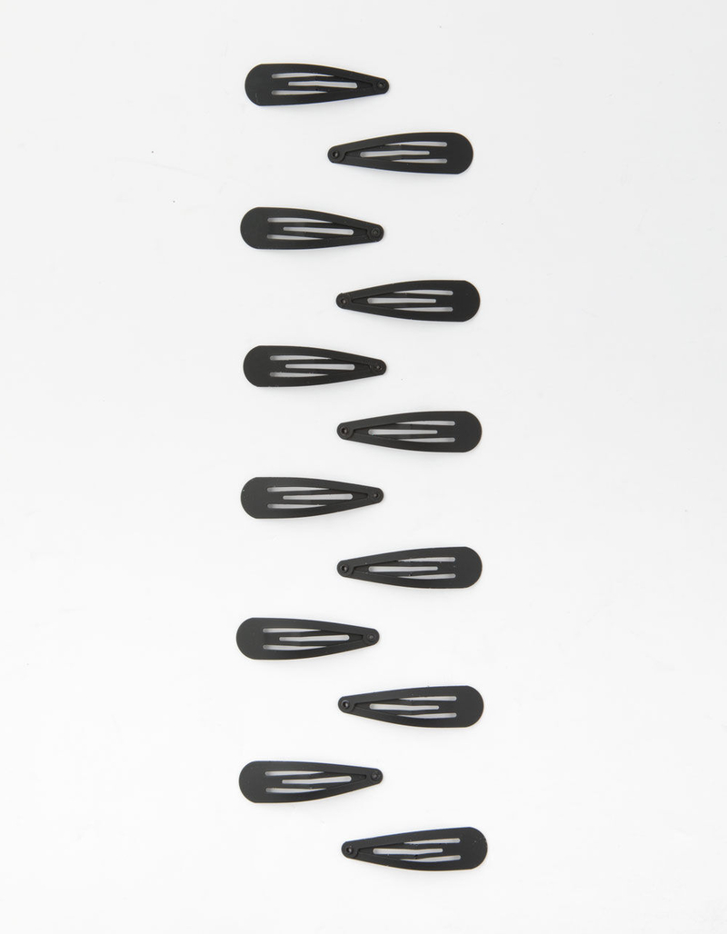FULL TILT 12 Piece Black Hair Pins image number 0