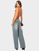 EDIKTED Braya Washed Low Rise Baggy Jeans image number 5