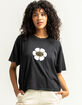 OBEY Daisy Ave Womens Crop Tee image number 1