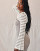 WEST OF MELROSE Crochet Womens Shrug image number 2