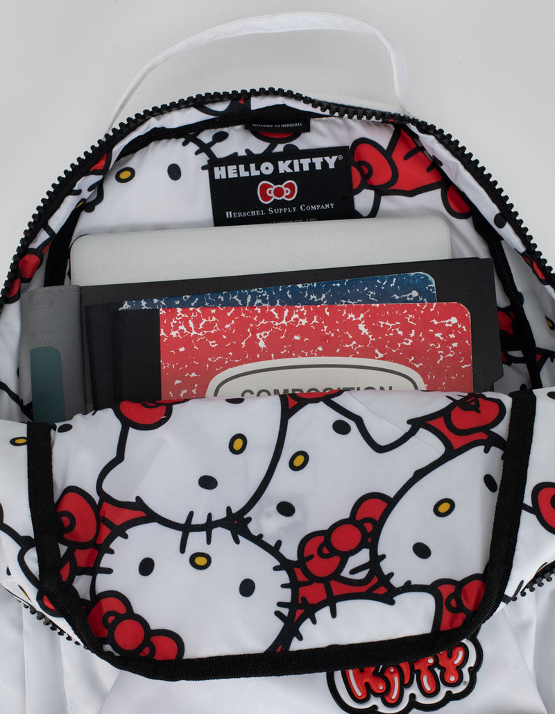 HERSCHEL SUPPLY CO. x Hello Kitty White Nova Mid-Volume Backpack image number 3