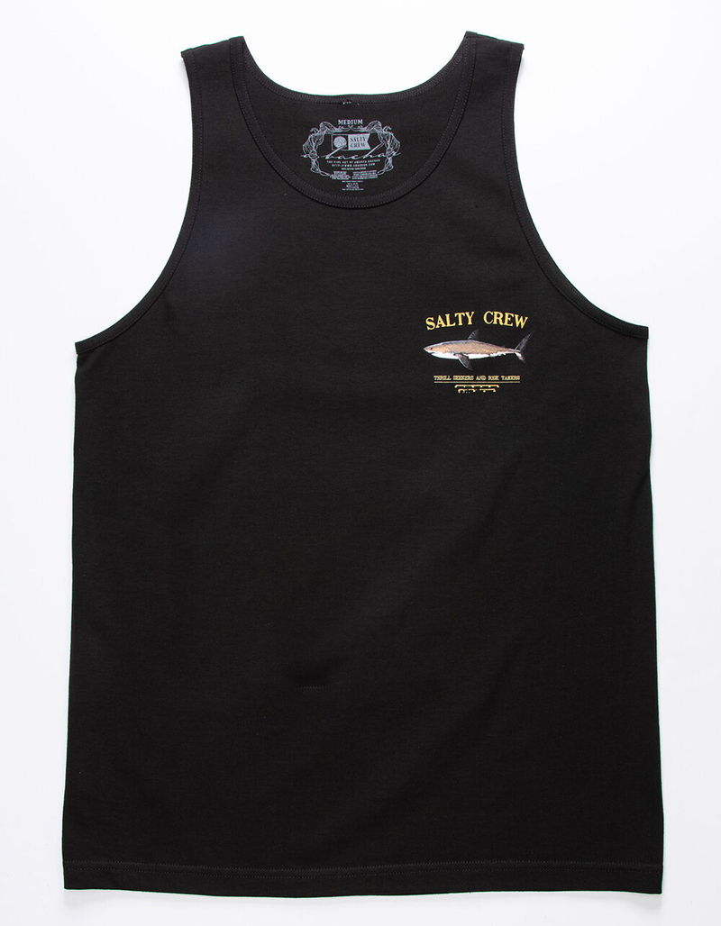 SALTY CREW Bruce Black Mens Tank Top image number 0