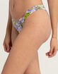 VYB Daisy Days High Leg Skimpy Bikini Bottoms image number 3