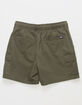 RSQ Mens Cargo Twill Pull On Shorts image number 4