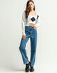 FULL TILT Big Argyle Womens Tube Top image number 3