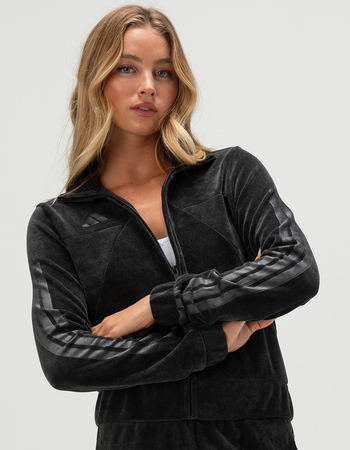 ADIDAS Tiro Womens Velour Track Jacket Alternative Image