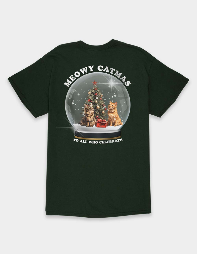 CAT Snow Globe Unisex Tee image number 1
