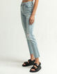 DAZE DENIM Daily Driver Womens High Rise Straight Leg Jeans image number 2