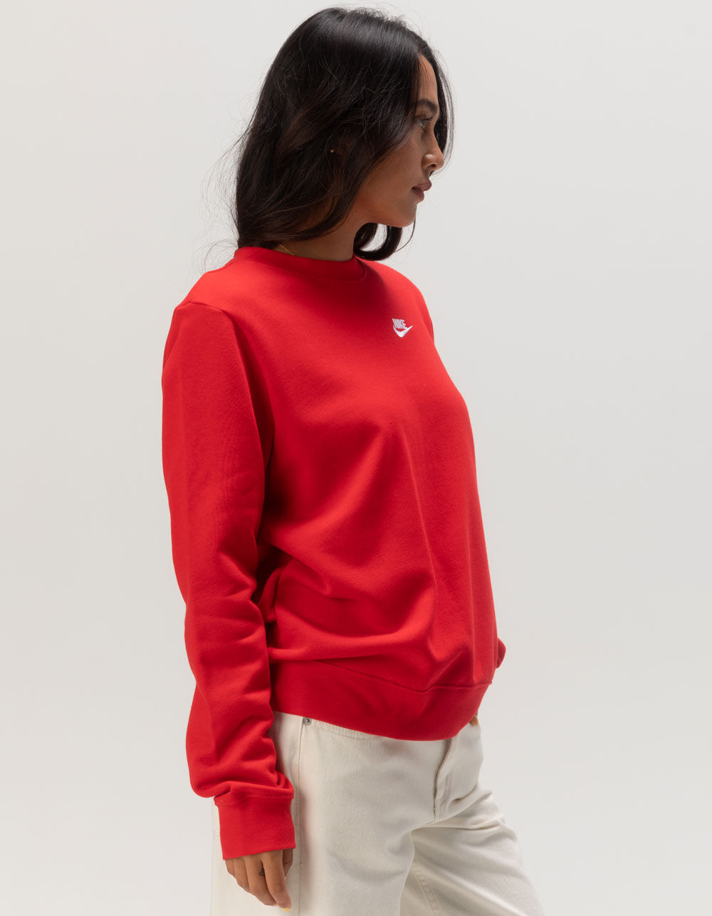 nike sweater women red
