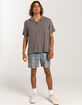 RSQ Mens Gauze Camp Shirt image number 9