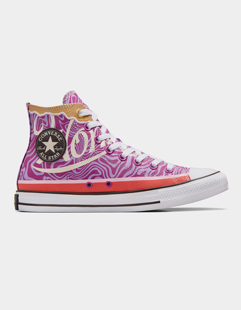 CONVERSE x Wonka Chuck Taylor All Star Swirl High Top Shoes Primary Image