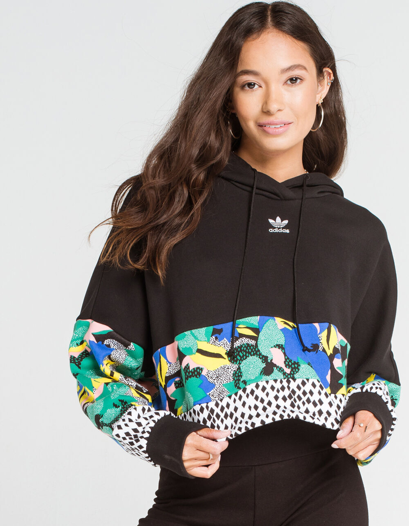 ADIDAS x HER Studio London Womens Cropped Hoodie image number 2