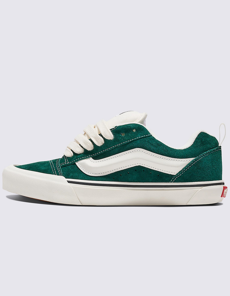 VANS Knu Skool Shoes - GREEN/WHITE