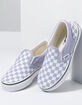 VANS Checkerboard Girls Classic Slip-on Shoes image number 4