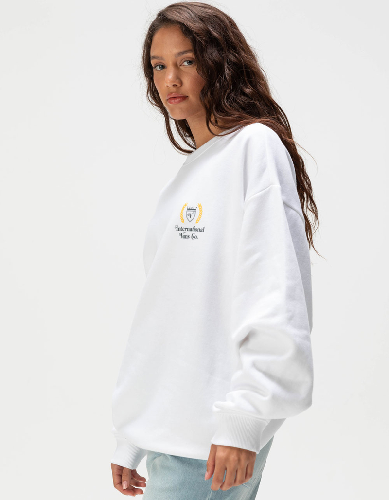 VANS International Womens Oversized Crewneck Sweatshirt image number 2