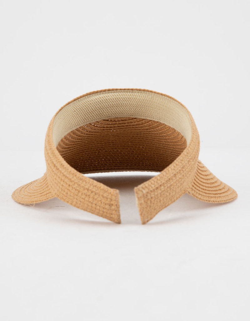 Straw Womens Visor image number 1