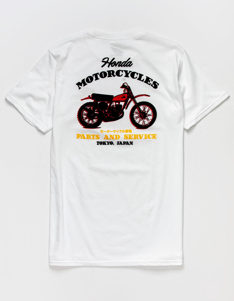 Honda Service Center Mens Bone T-Shirt image number 0