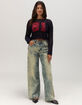 GUESS ORIGINALS Womens Crochet Top image number 2