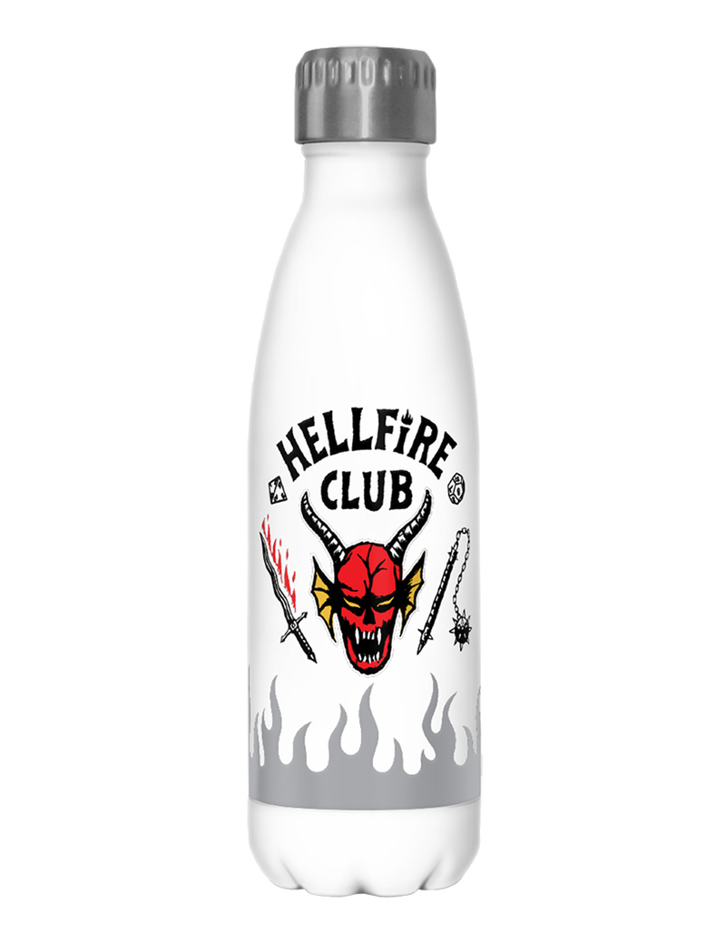 STRANGER THINGS 17 oz Hellfire Logo Flame Water Bottle image number 0