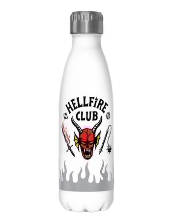 STRANGER THINGS 17 oz Hellfire Logo Flame Water Bottle Primary Image