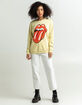 ROLLING STONES Womens Crewneck Sweatshirt image number 6
