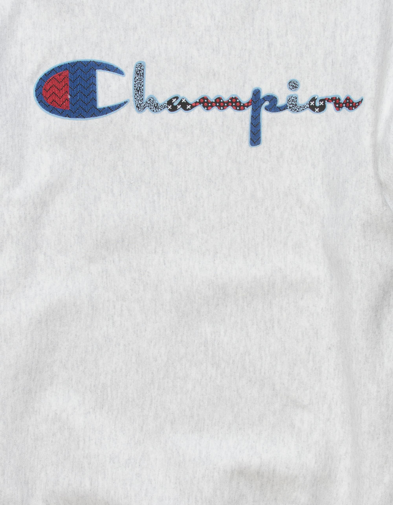 CHAMPION Dot-Stitch Mens Crewneck Sweatshirt image number 1