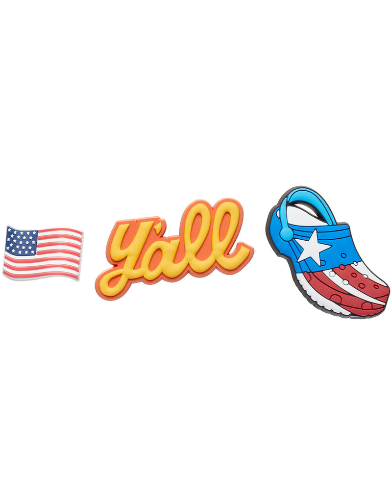 CROCS 3 Pack Texas Jibbitz Charms image number 0