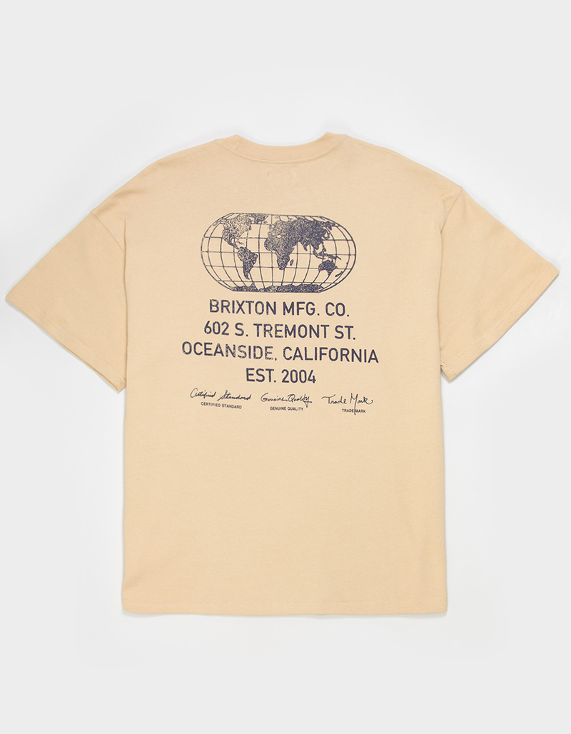BRIXTON Union Mens Relaxed Heavyweight Tee image number 0