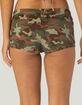 FULL TILT Camo Womens Micro Swim Boyshorts image number 4