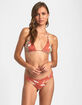 RVCA Tossed Reversible Cheeky Bikini Bottoms image number 4