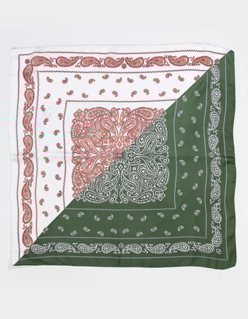 FULL TILT Multi Paisley Headscarf Primary Image