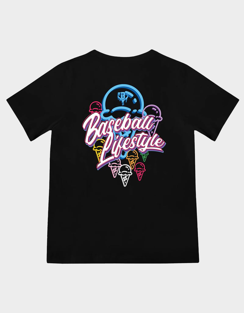BASEBALL LIFESTYLE 101 Ice Cream Boys Tee image number 0