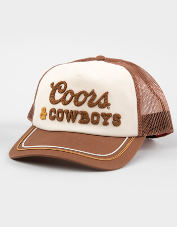 AMERICAN NEEDLE Coors & Cowboys Trucker Hat Primary Image